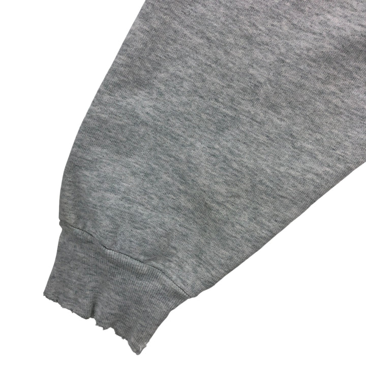 90'S Fruit of the Loom SUPERCOTTON University of Wisconsin College Sweatshirt, Made in USA, Men's Size XL cotton gray type Vintage Second Hand