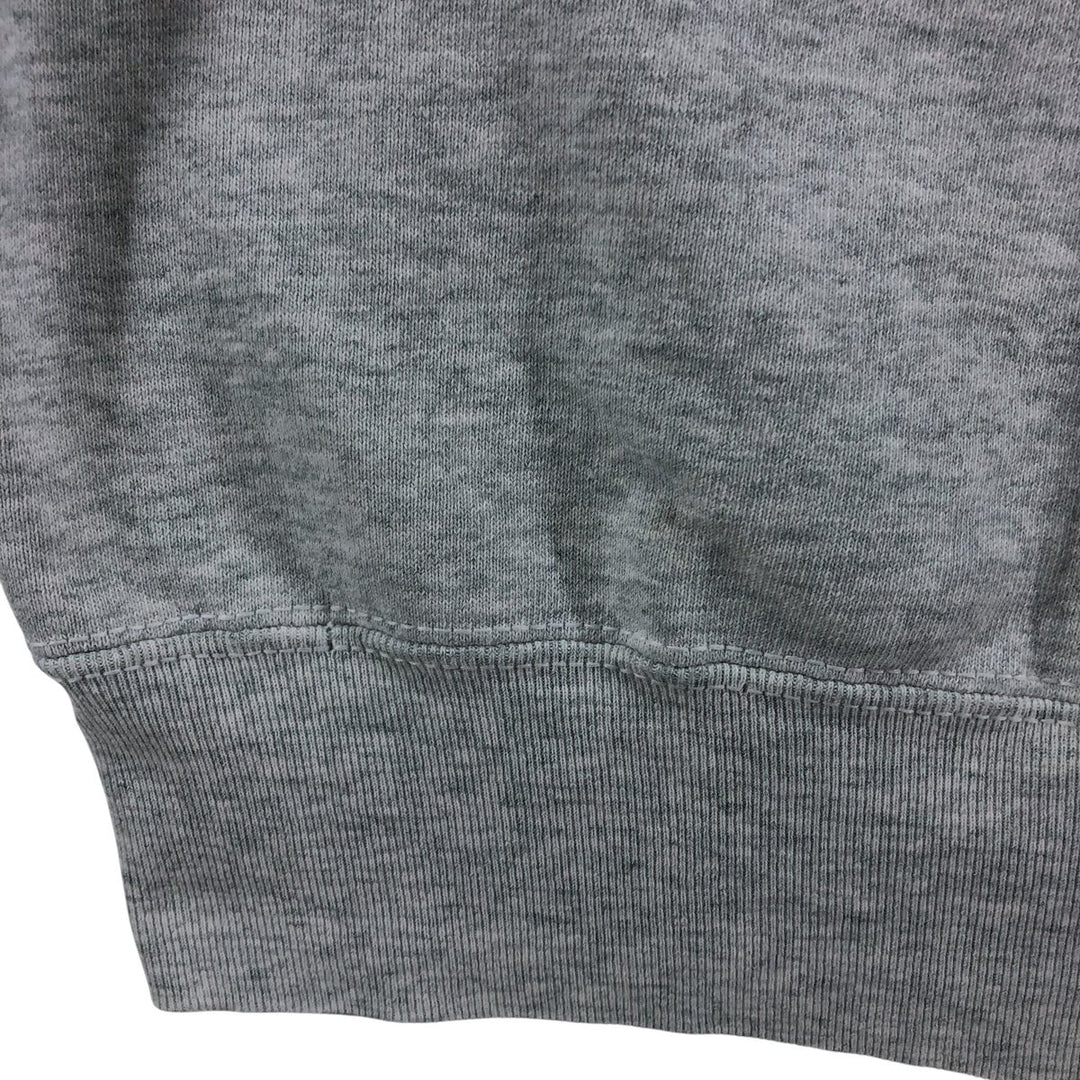 90'S Fruit of the Loom SUPERCOTTON University of Wisconsin College Sweatshirt, Made in USA, Men's Size XL cotton gray type Vintage Second Hand