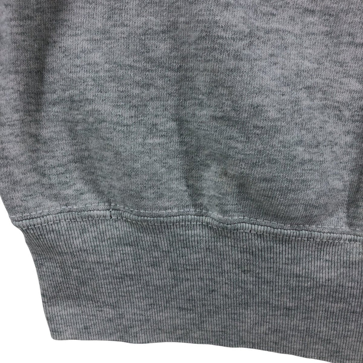 90'S Fruit of the Loom SUPERCOTTON University of Wisconsin College Sweatshirt, Made in USA, Men's Size XL cotton gray type Vintage Second Hand