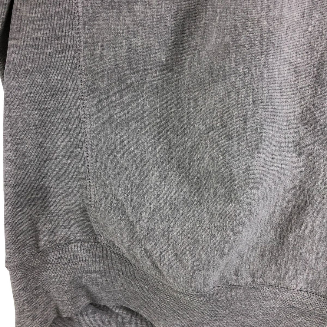 90'S STEEVE and BARRY'S WISCONSIN University of Wisconsin College Sweatshirt, Men's Size L cotton gray type Vintage Second Hand
