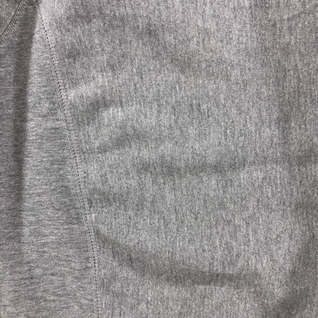 90'S STEEVE and BARRY'S WISCONSIN University of Wisconsin College Sweatshirt, Men's Size L cotton gray type Vintage Second Hand