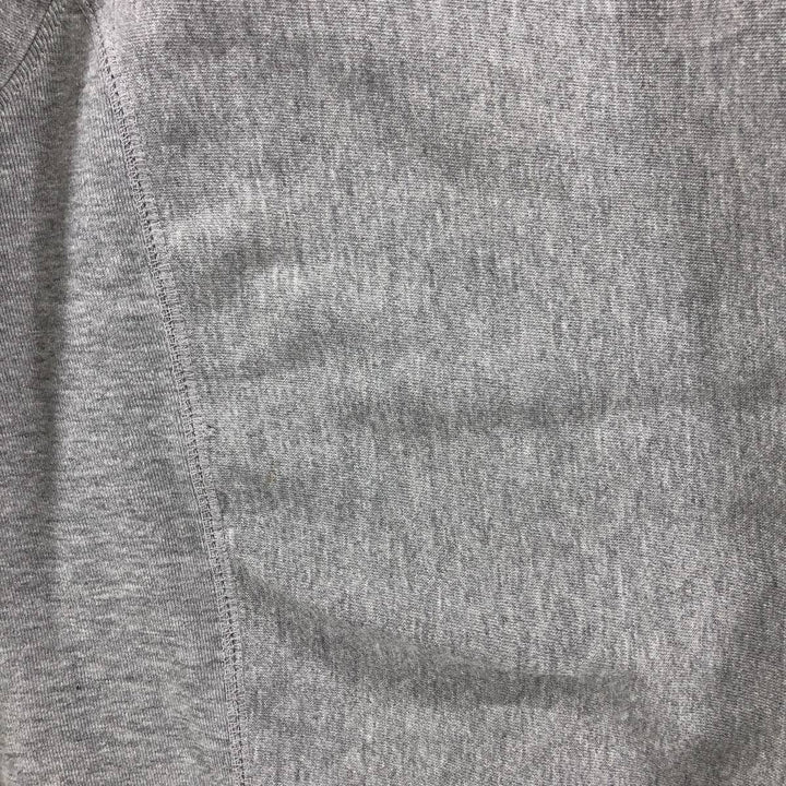 90'S STEEVE and BARRY'S WISCONSIN University of Wisconsin College Sweatshirt, Men's Size L cotton gray type Vintage Second Hand