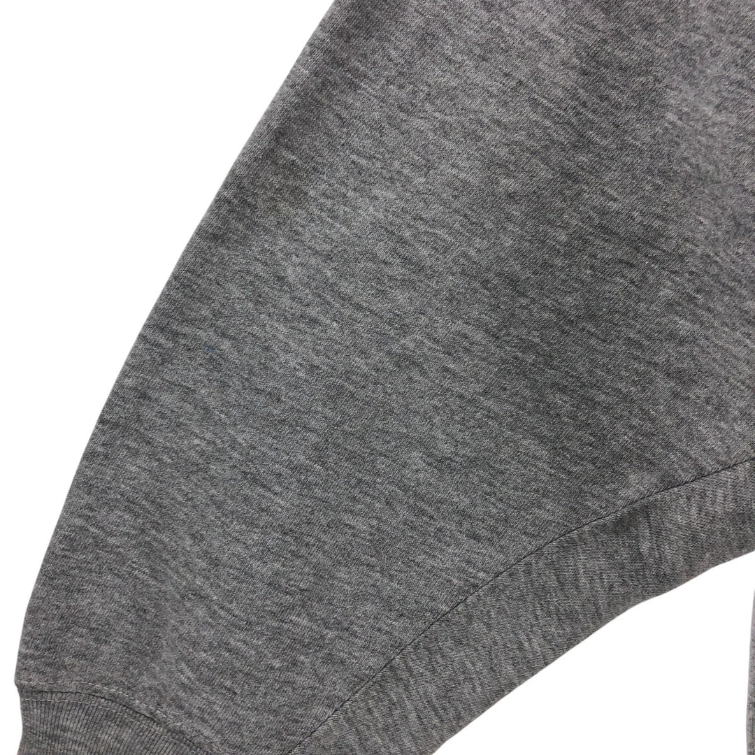 90'S STEEVE and BARRY'S WISCONSIN University of Wisconsin College Sweatshirt, Men's Size L cotton gray type Vintage Second Hand