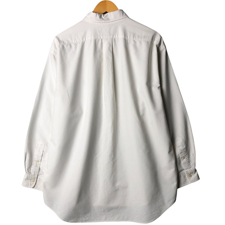 Ralph Lauren YARMOUTH long sleeve button-down shirt cotton white type Vintage Second Hand