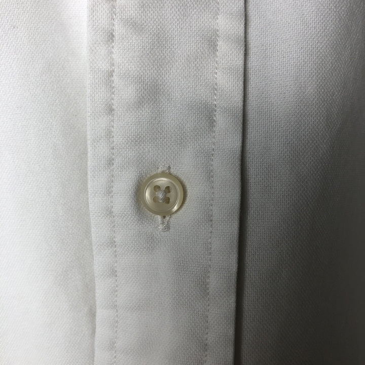 Ralph Lauren YARMOUTH long sleeve button-down shirt cotton white type Vintage Second Hand