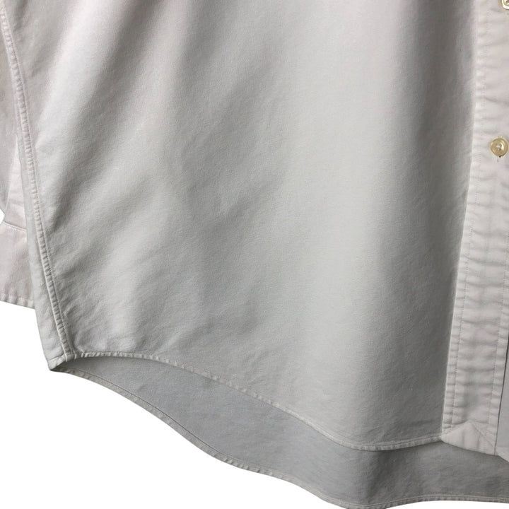 Ralph Lauren YARMOUTH long sleeve button-down shirt cotton white type Vintage Second Hand