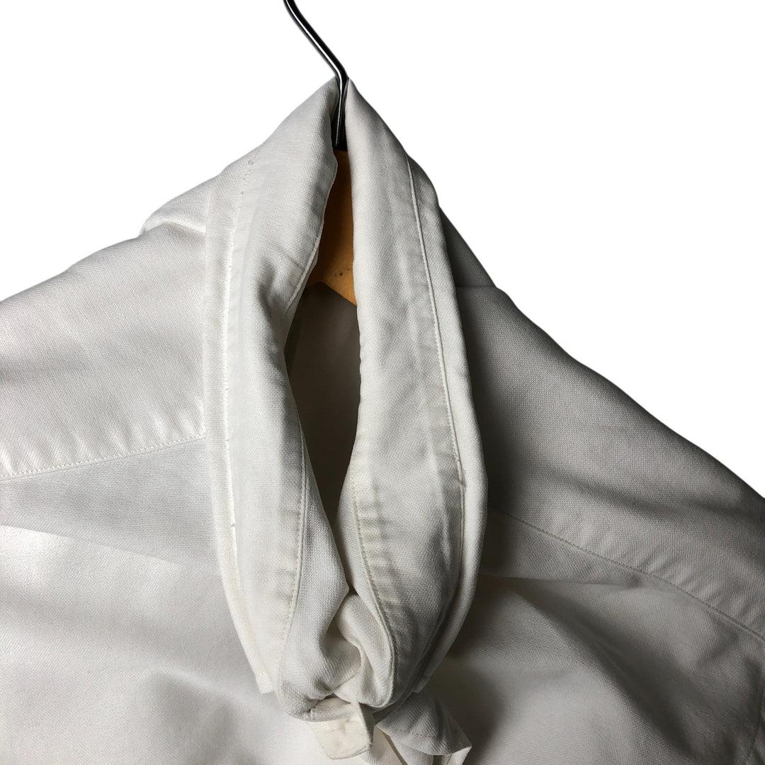 Ralph Lauren YARMOUTH long sleeve button-down shirt cotton white type Vintage Second Hand