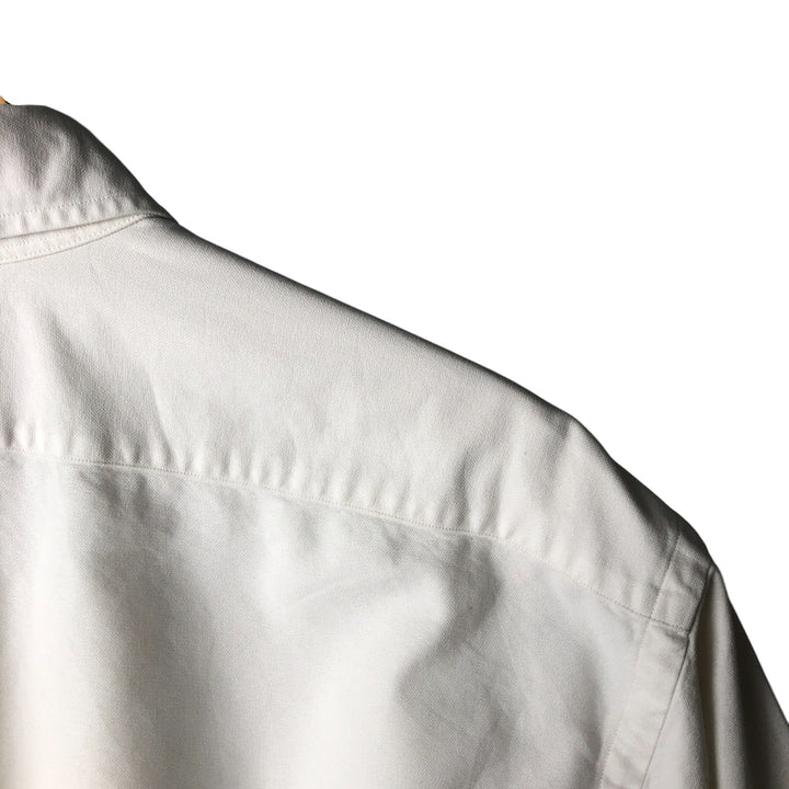 Ralph Lauren YARMOUTH long sleeve button-down shirt cotton white type Vintage Second Hand