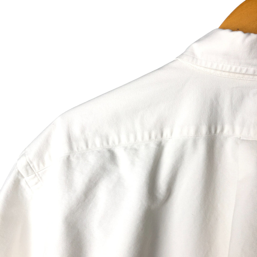 Ralph Lauren YARMOUTH long sleeve button-down shirt cotton white type Vintage Second Hand