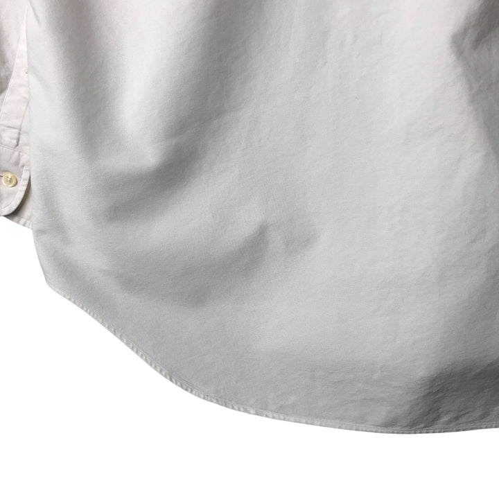 Ralph Lauren YARMOUTH long sleeve button-down shirt cotton white type Vintage Second Hand