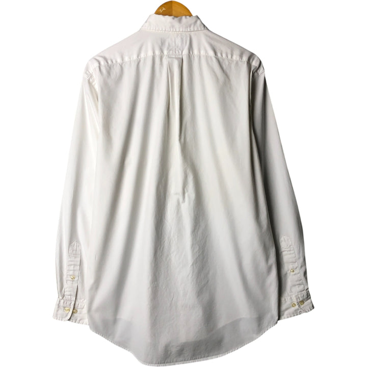 Ralph Lauren Classic Fit long sleeve button down shirt, men's size M cotton white type Vintage Second Hand