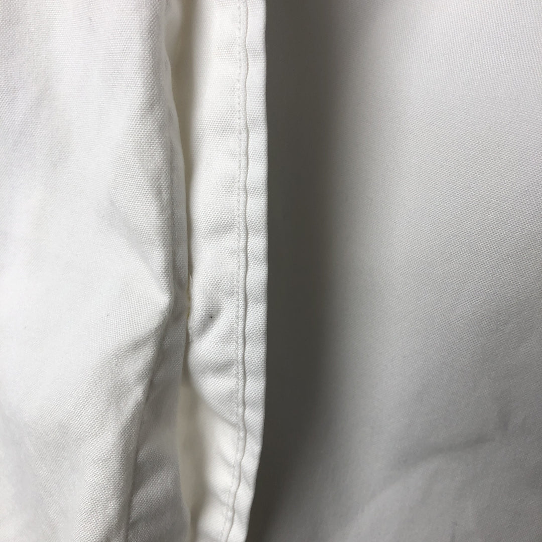 Ralph Lauren Classic Fit long sleeve button down shirt, men's size M cotton white type Vintage Second Hand