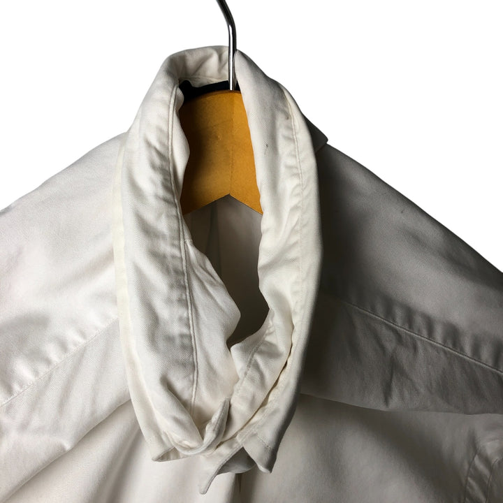 Ralph Lauren Classic Fit long sleeve button down shirt, men's size M cotton white type Vintage Second Hand