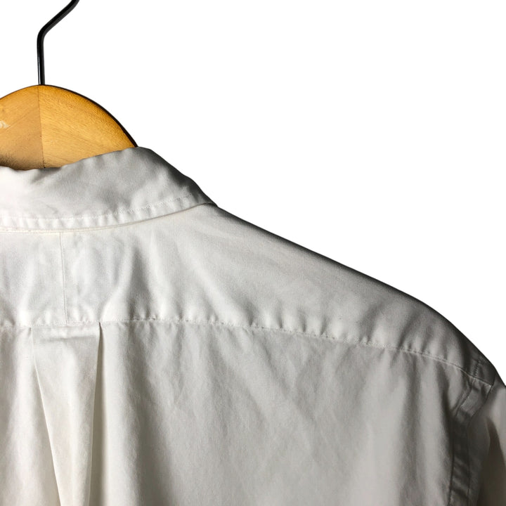 Ralph Lauren Classic Fit long sleeve button down shirt, men's size M cotton white type Vintage Second Hand