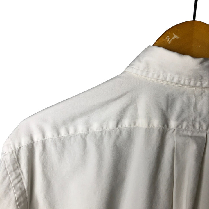 Ralph Lauren Classic Fit long sleeve button down shirt, men's size M cotton white type Vintage Second Hand