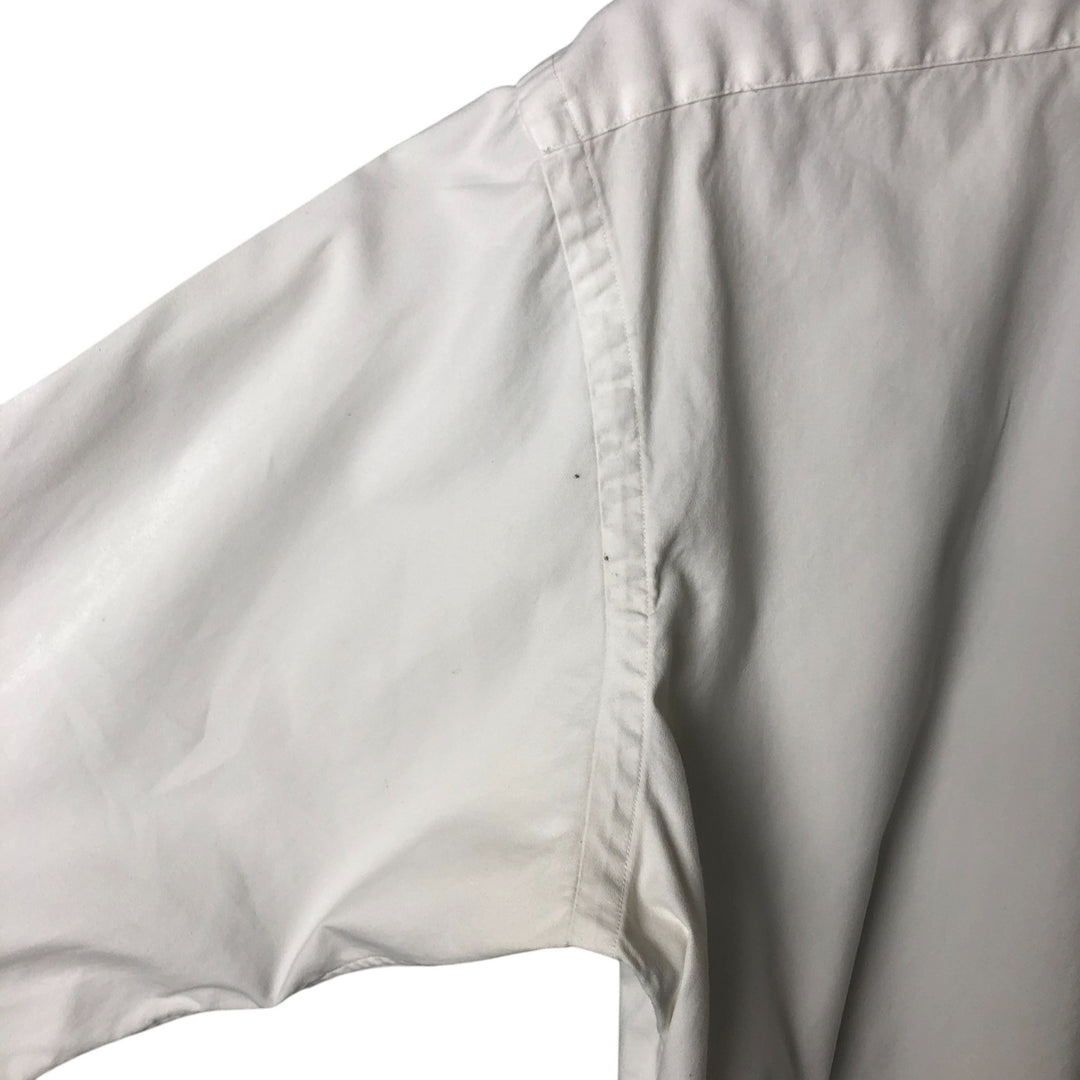 Ralph Lauren Classic Fit long sleeve button down shirt, men's size M cotton white type Vintage Second Hand