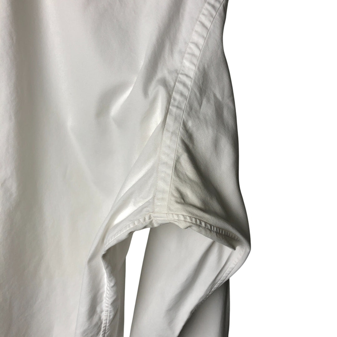 Ralph Lauren Classic Fit long sleeve button down shirt, men's size M cotton white type Vintage Second Hand
