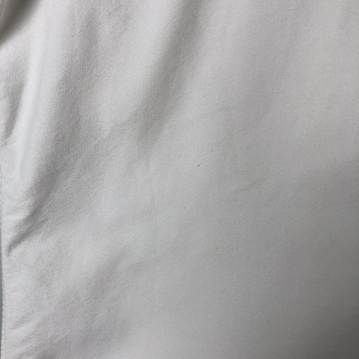 Ralph Lauren long sleeve button down shirt, men's size L cotton white type Vintage Second Hand