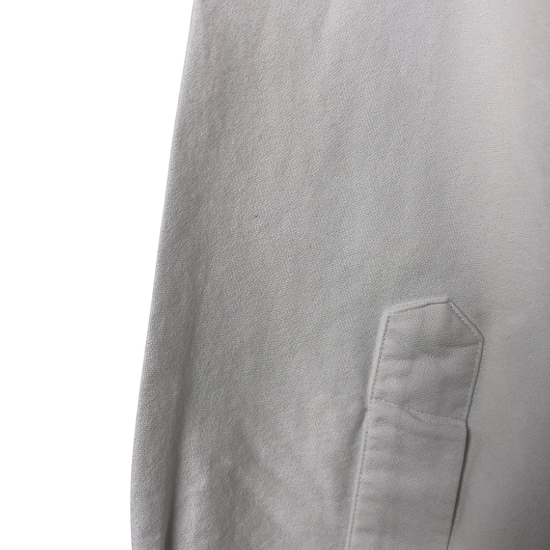 Ralph Lauren long sleeve button down shirt, men's size L cotton white type Vintage Second Hand