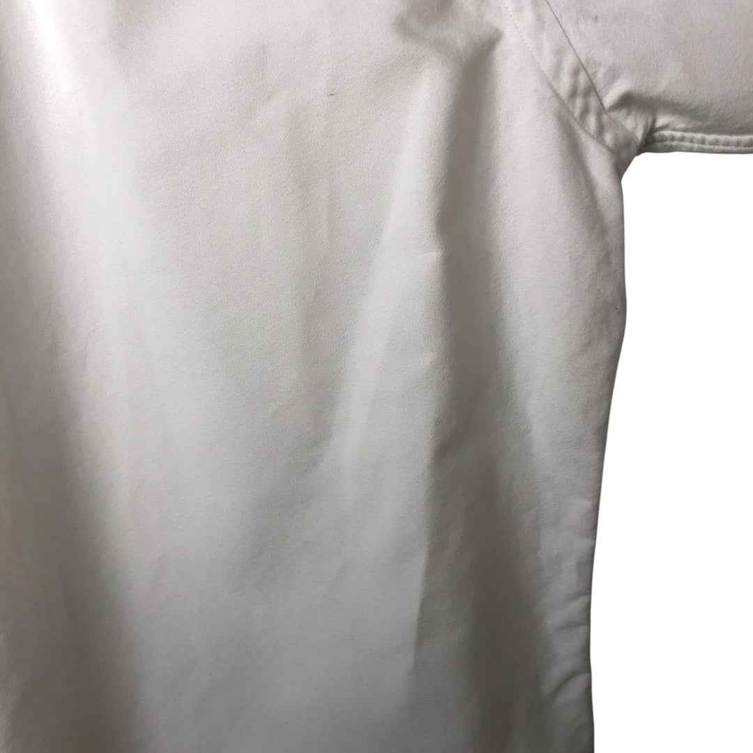 Ralph Lauren long sleeve button down shirt, men's size L cotton white type Vintage Second Hand