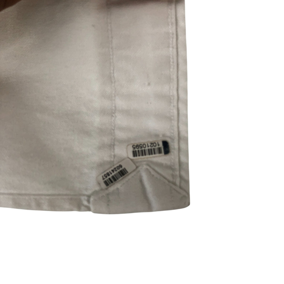 Ralph Lauren long sleeve button down shirt, men's size L cotton white type Vintage Second Hand