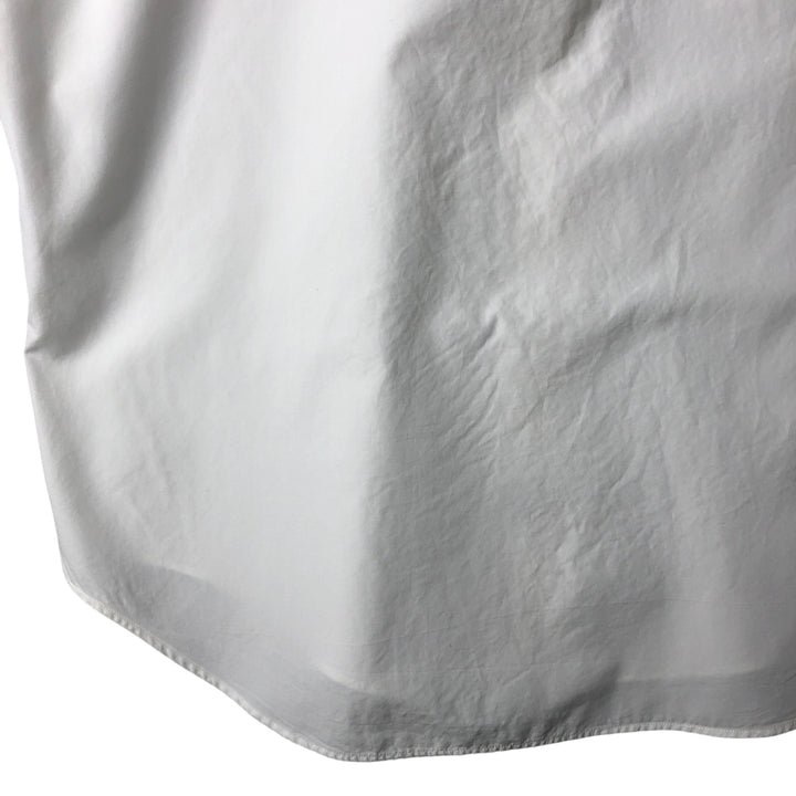Ralph Lauren Classic Fit short sleeve button down shirt, men's size M cotton pale white type Vintage Second Hand