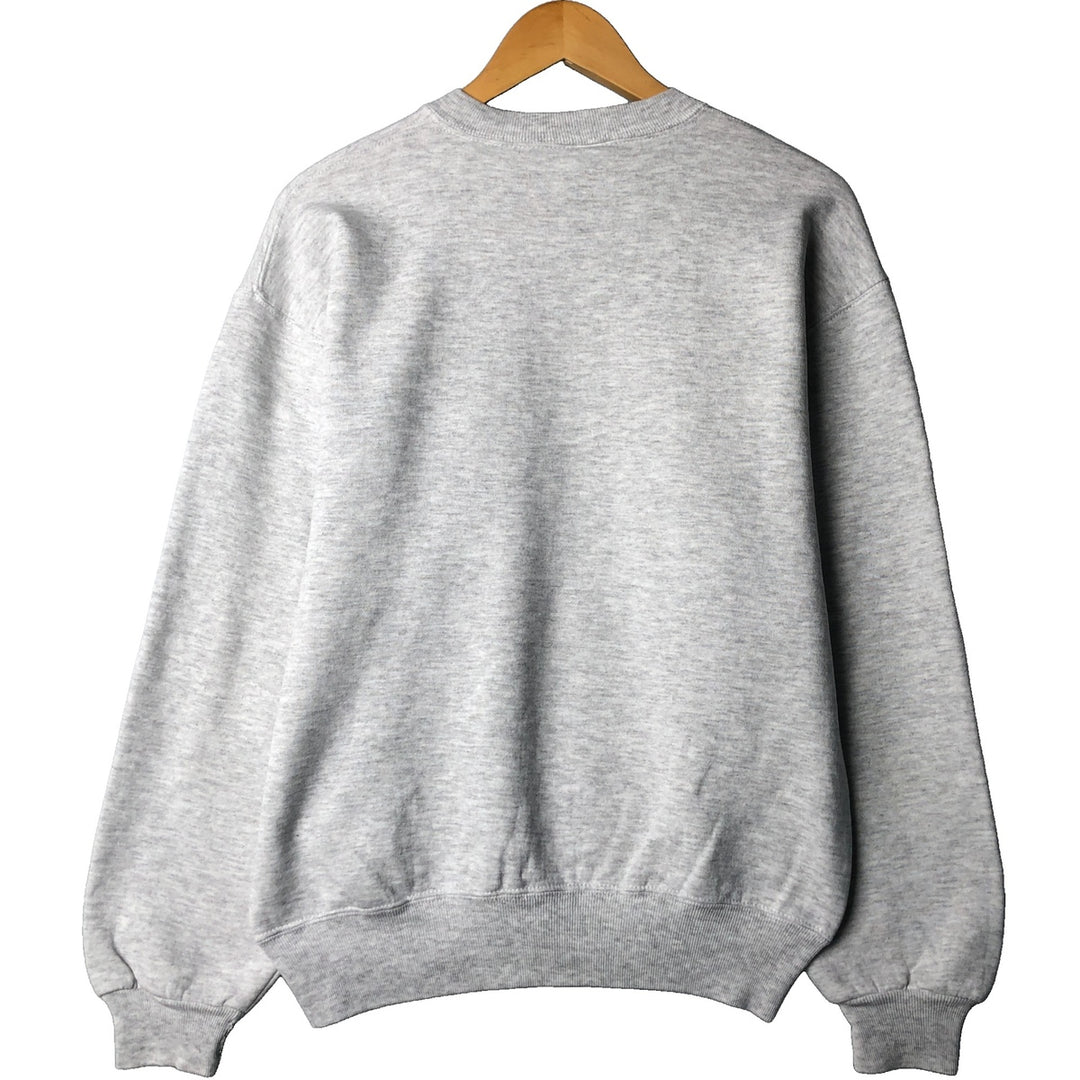 90'S Russell College Sweatshirt, Made in USA, Men's M, Vintage cotton gray type Vintage Second Hand