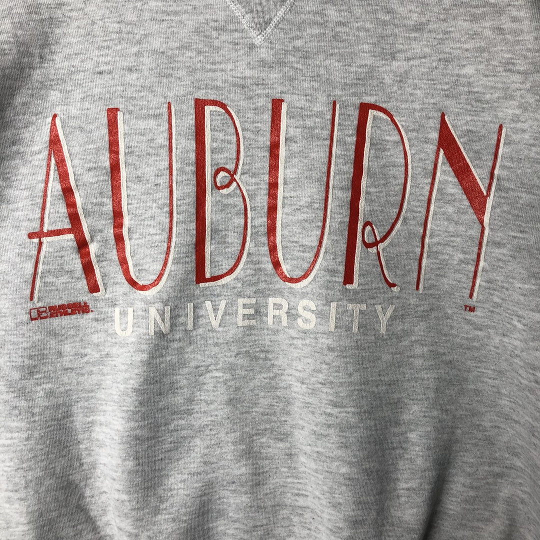 90'S Russell College Sweatshirt, Made in USA, Men's M, Vintage cotton gray type Vintage Second Hand