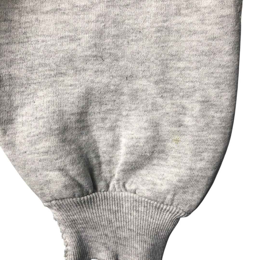 90'S Russell College Sweatshirt, Made in USA, Men's M, Vintage cotton gray type Vintage Second Hand