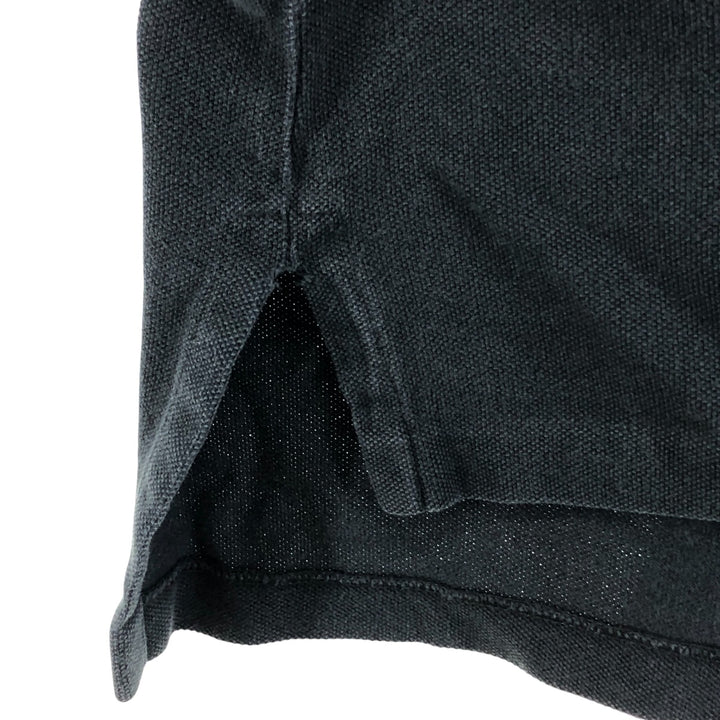 Ralph Lauren POLO by Ralph Lauren short sleeve polo shirt, men's size L cotton black type Vintage Second Hand