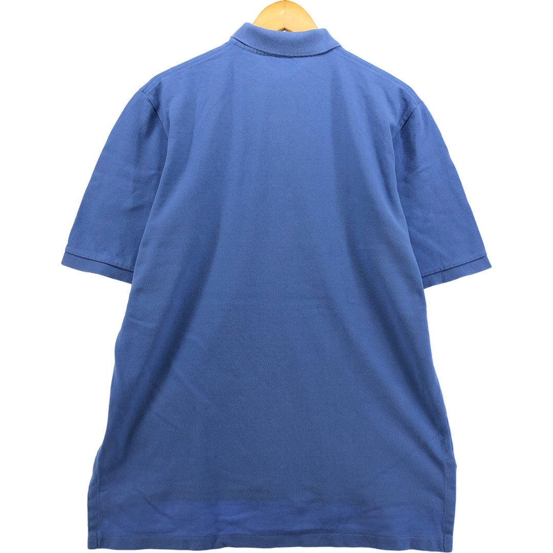 Ralph Lauren POLO GOLF Short Sleeve Polo Shirt Men's M cotton Blue type light blue Vintage Second Hand