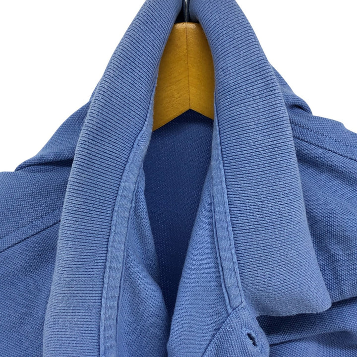 Ralph Lauren POLO GOLF Short Sleeve Polo Shirt Men's M cotton Blue type light blue Vintage Second Hand