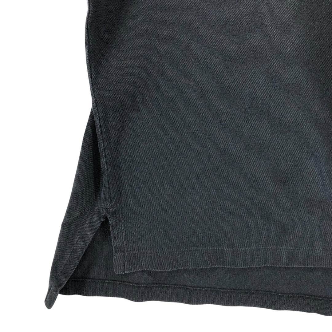 Ralph Lauren POLO by Ralph Lauren short sleeve polo shirt, men's size M cotton black type Vintage Second Hand