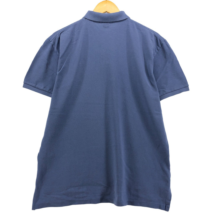 Ralph Lauren POLO by Ralph Lauren short sleeve polo shirt, men's size M cotton Blue type light blue Vintage Second Hand