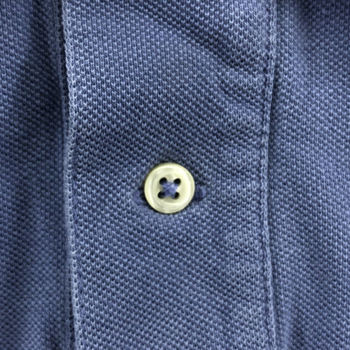 Ralph Lauren POLO by Ralph Lauren short sleeve polo shirt, men's size M cotton Blue type light blue Vintage Second Hand