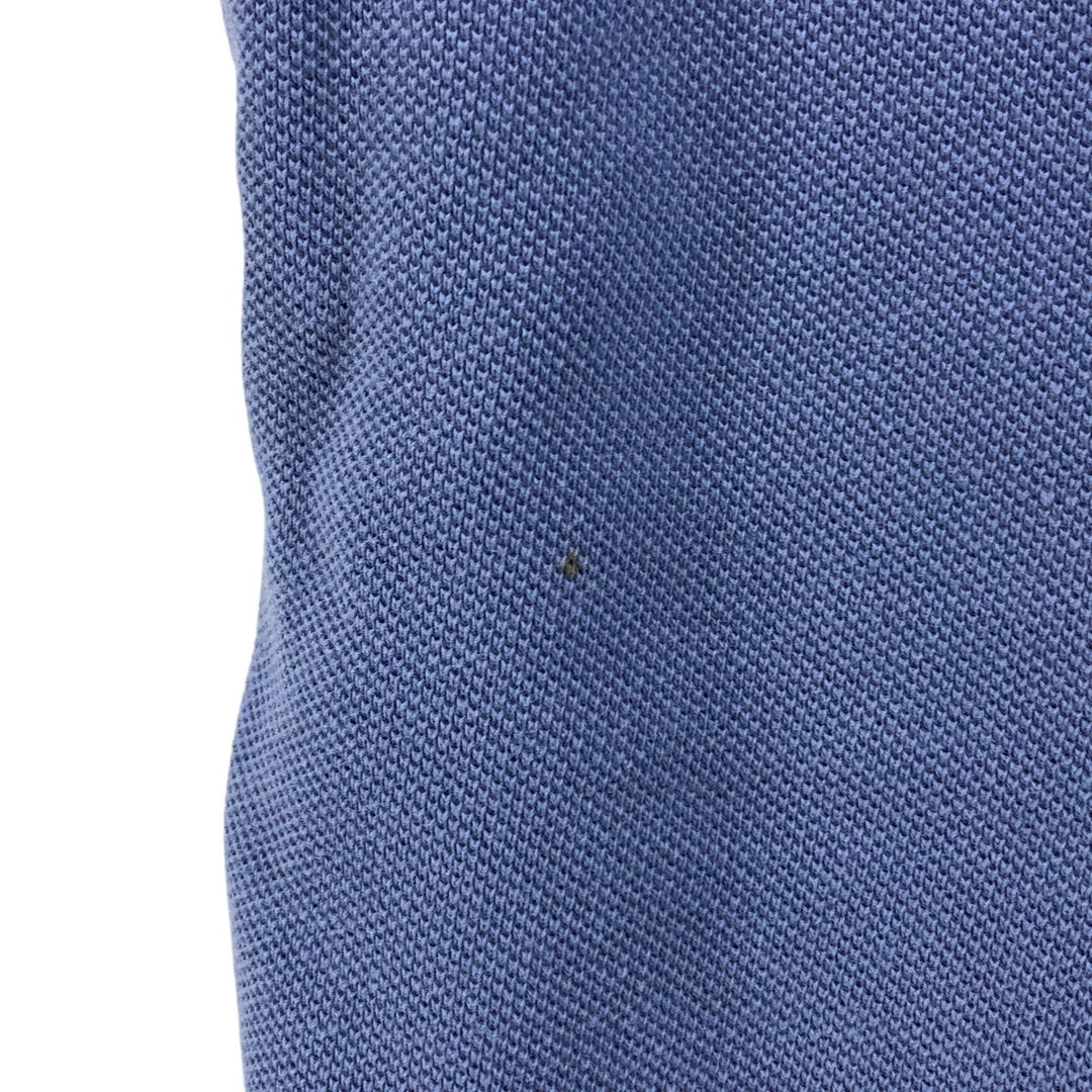 Ralph Lauren POLO by Ralph Lauren short sleeve polo shirt, men's size M cotton Blue type light blue Vintage Second Hand