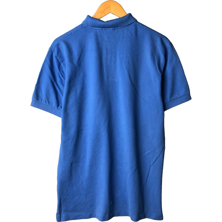 Ralph Lauren POLO by Ralph Lauren short sleeve polo shirt, men's size M cotton Blue type light blue Vintage Second Hand