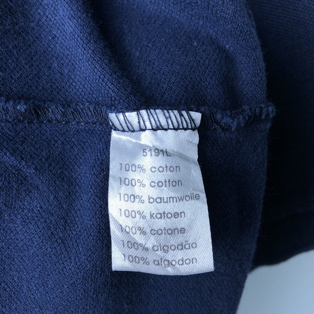 Lacoste LACOSTE French design short sleeve polo shirt size 6 men's XL equivalent cotton navy blue type Vintage Second Hand