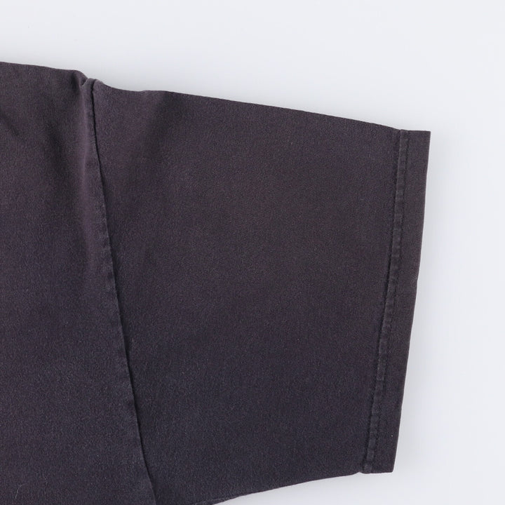 00'S Harley-Davidson Motorcycle Bike T-shirt Made in USA Men's XL cotton black type Vintage Second Hand