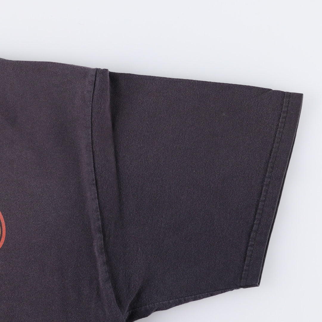 00'S Harley-Davidson Motorcycle Bike T-shirt Made in USA Men's XL cotton black type Vintage Second Hand