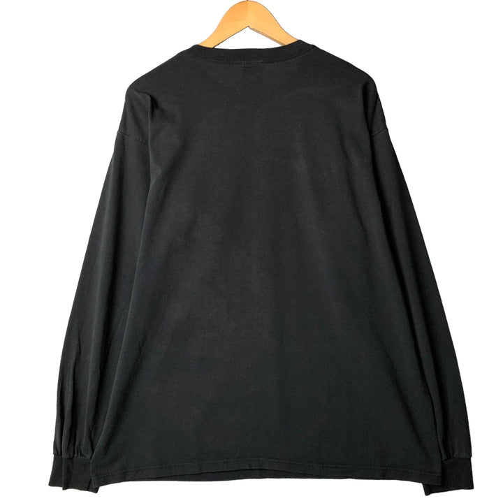90'S Fruit of the Loom Hot Rod Long Sleeve T-Shirt, Men's XL, Vintage cotton black type Vintage Second Hand