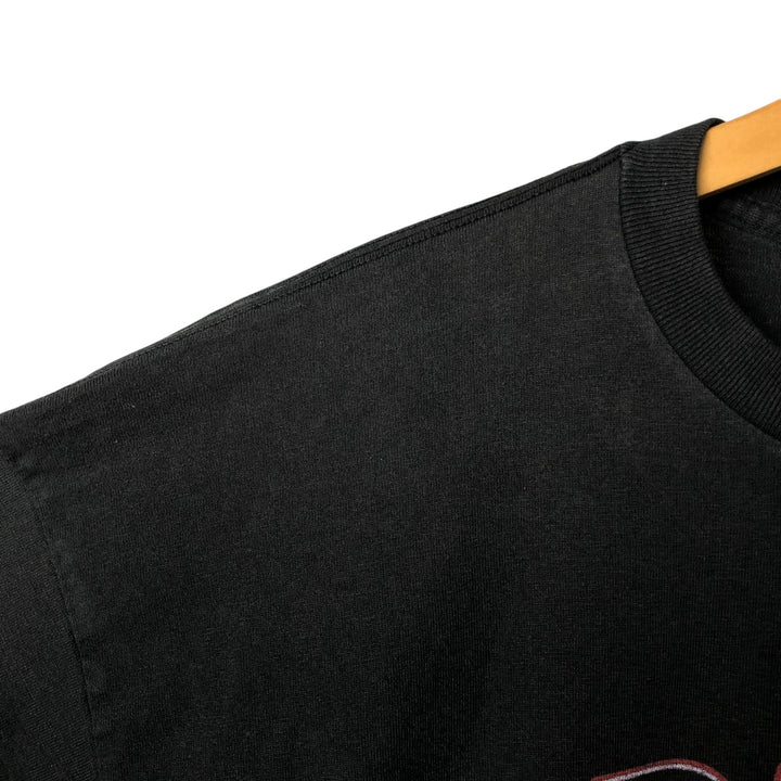 90'S Fruit of the Loom Hot Rod Long Sleeve T-Shirt, Men's XL, Vintage cotton black type Vintage Second Hand