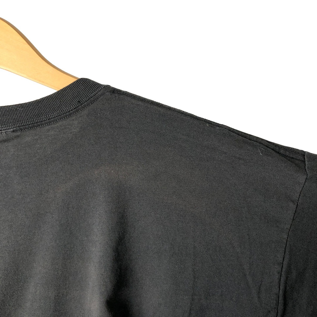 90'S Fruit of the Loom Hot Rod Long Sleeve T-Shirt, Men's XL, Vintage cotton black type Vintage Second Hand