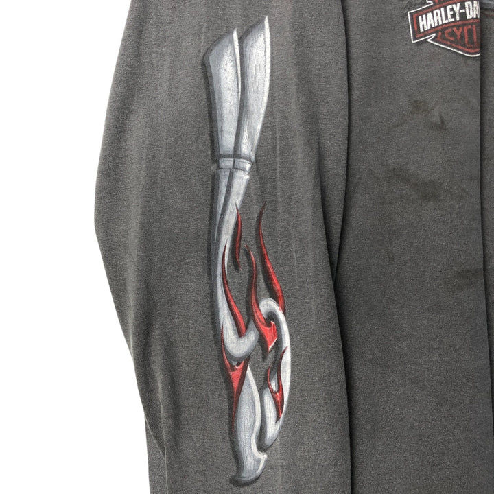Harley-Davidson Motorcycle Bike T-shirt, Men's XXL cotton gray type Vintage Second Hand
