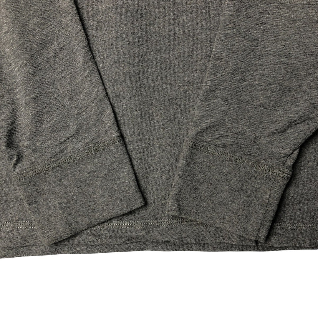 Harley-Davidson Henley Neck Motorcycle Bike T-Shirt, Men's Size L unclear gray type Vintage Second Hand