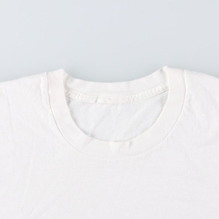 90'S Vintage Printed T-Shirt, Men's Size L unclear white type Vintage Second Hand