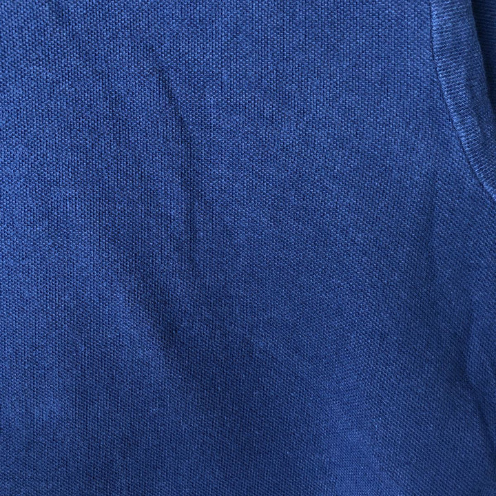 Ralph Lauren POLO RALPH LAUREN CLASSIC FIT short sleeve polo shirt for men size L cotton navy blue type Vintage Second Hand