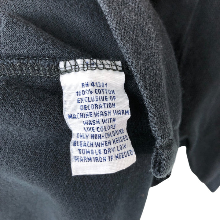 Ralph Lauren POLO RALPH LAUREN CUSTOM FIT short sleeve polo shirt men's XL equivalent cotton black type Vintage Second Hand