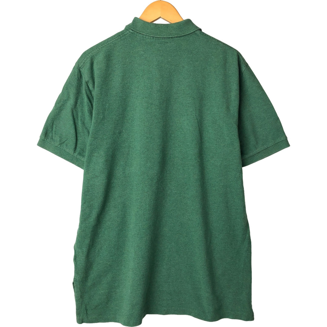 Ralph Lauren POLO RALPH LAUREN CLASSIC FIT short sleeve polo shirt men's XL equivalent unclear Khaki type sage green Vintage Second Hand