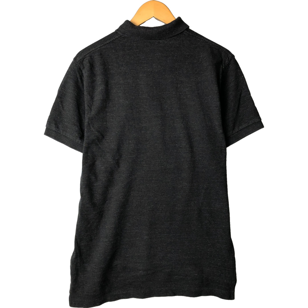 Ralph Lauren POLO RALPH LAUREN CLASSIC FIT short sleeve polo shirt men's XL equivalent cotton black type Vintage Second Hand